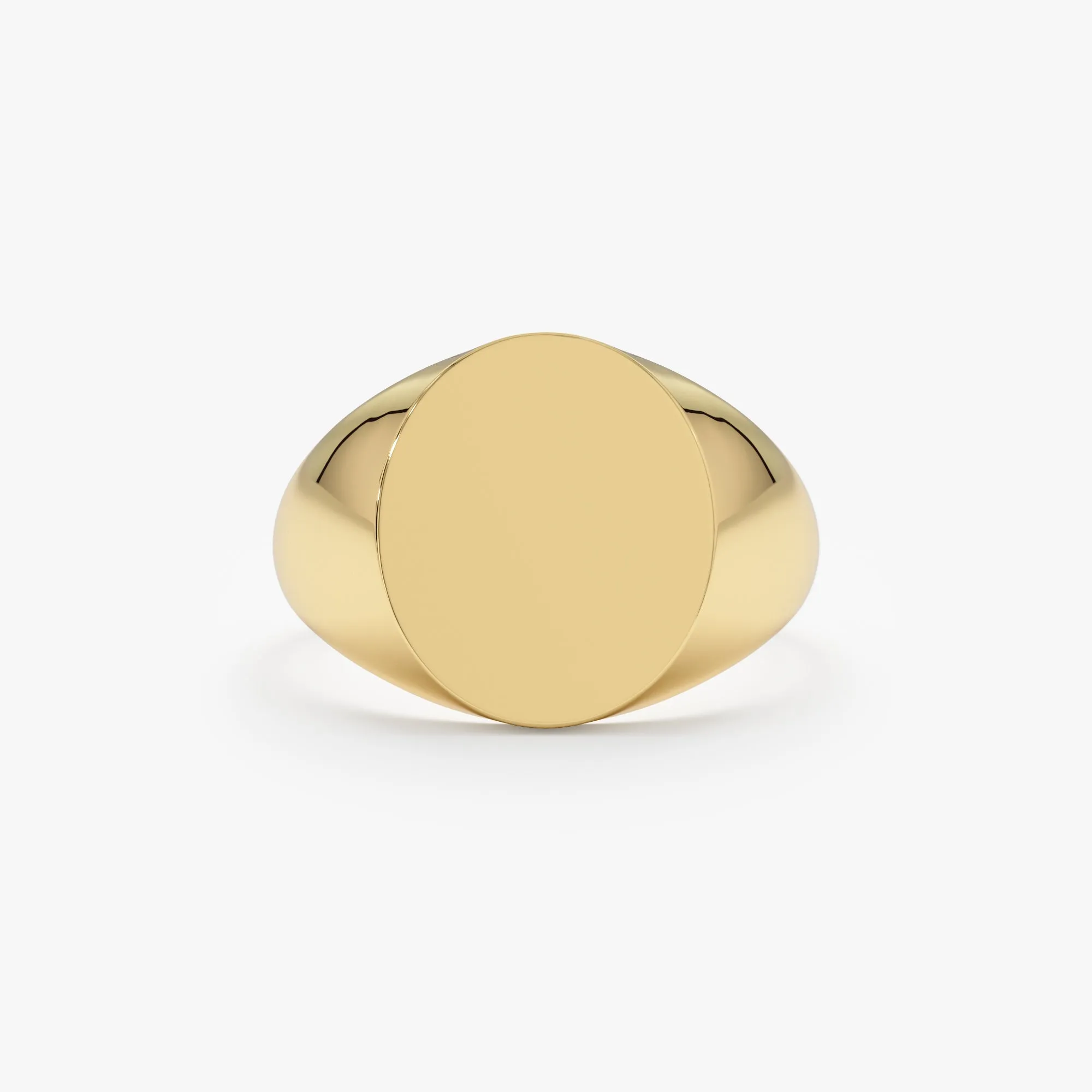 Large Oval Signet Ring, Trina SARAHELISE