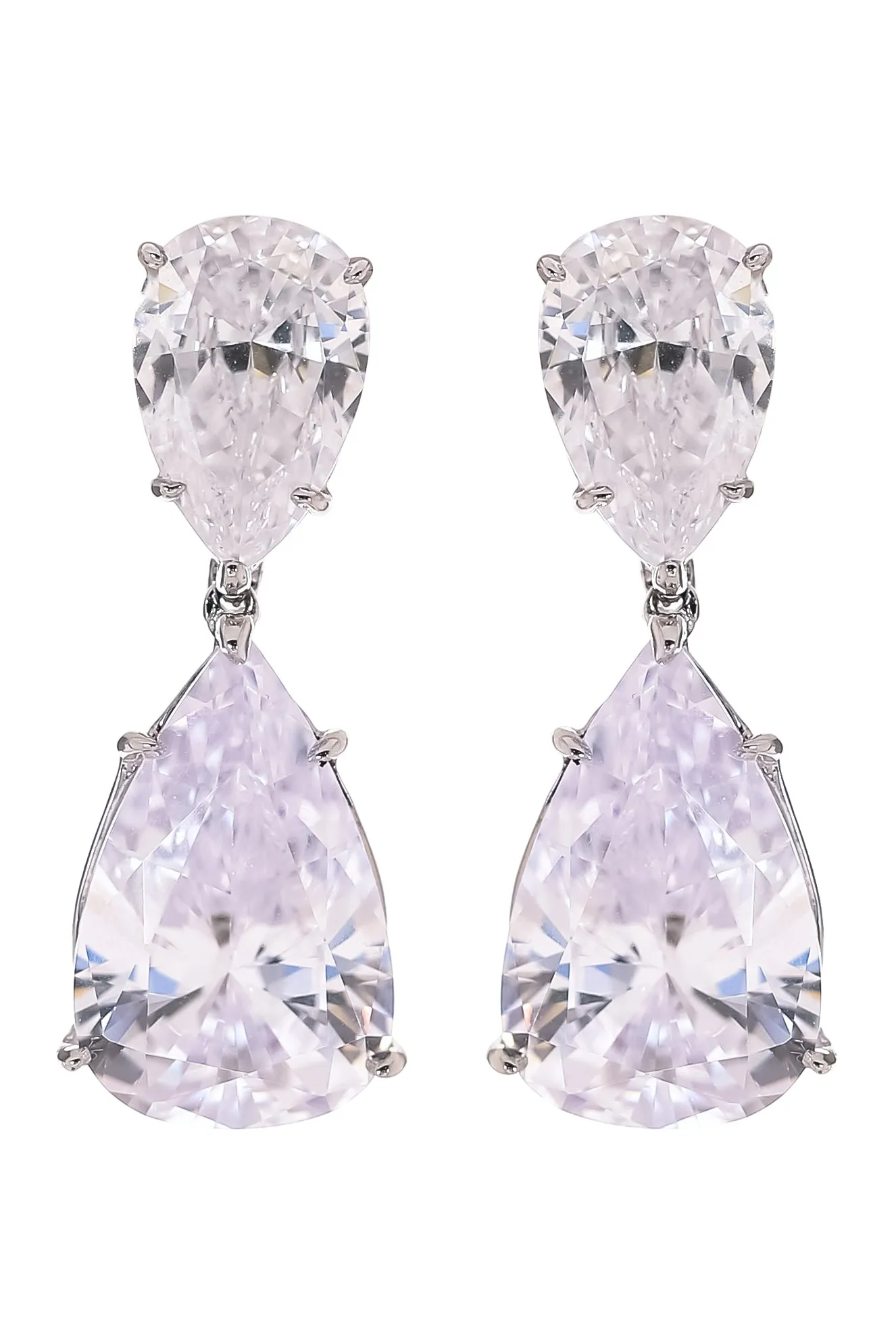 Large Pear Drop Earrings