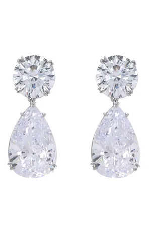 Large Pear Drop Earrings