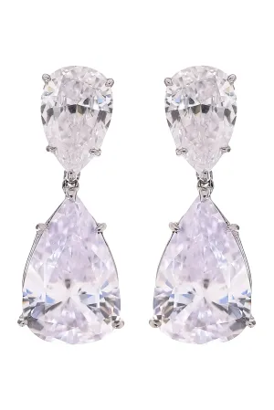Large Pear Drop Earrings