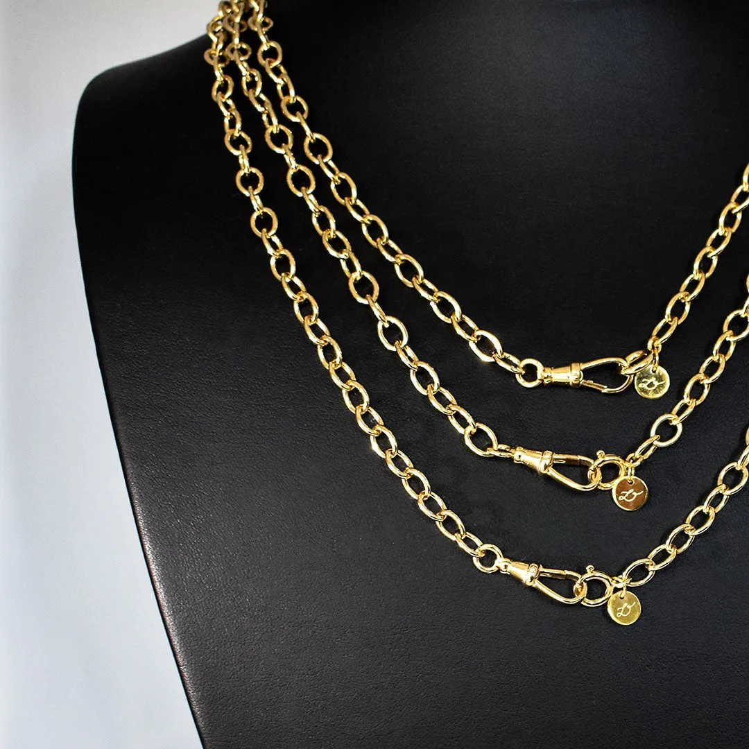 Lawson Dahl 18K Gold Plated Bay Colony Necklace Croghans