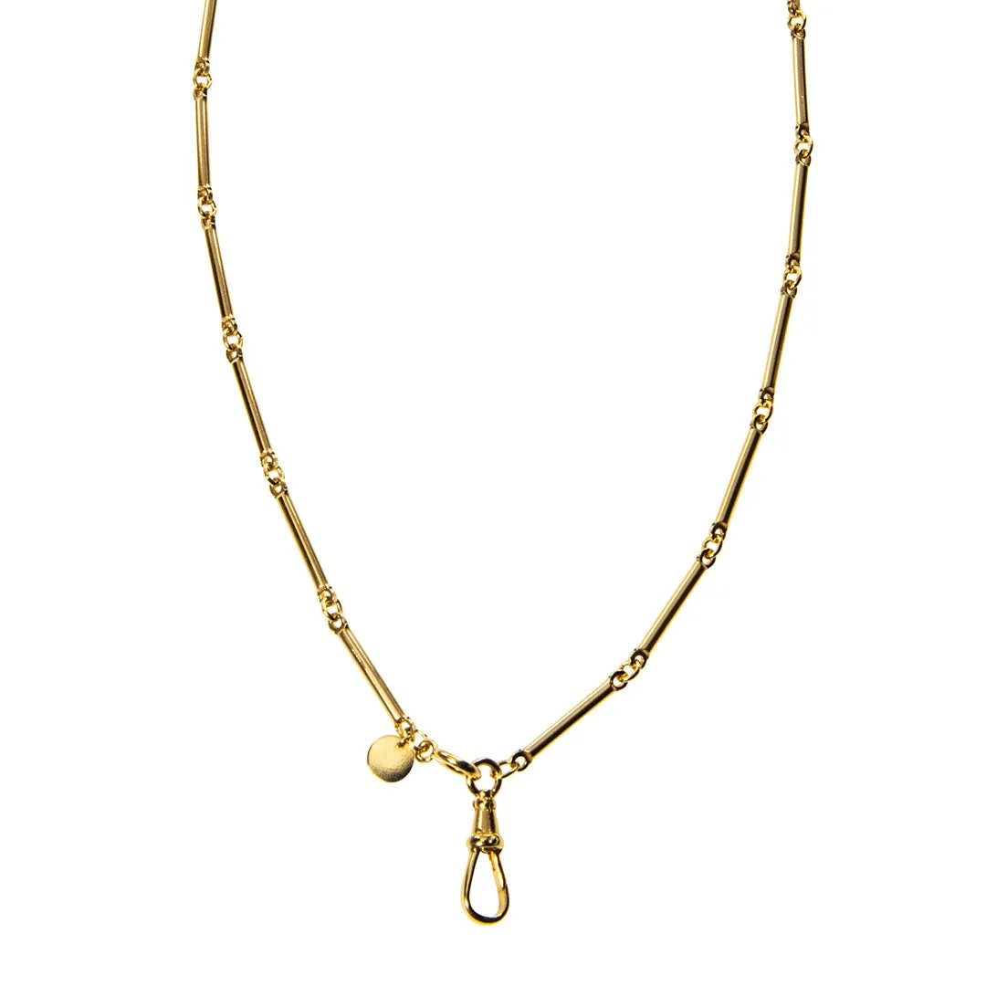 Lawson Dahl 18K Yellow Gold Plated Bondi Necklace Croghans