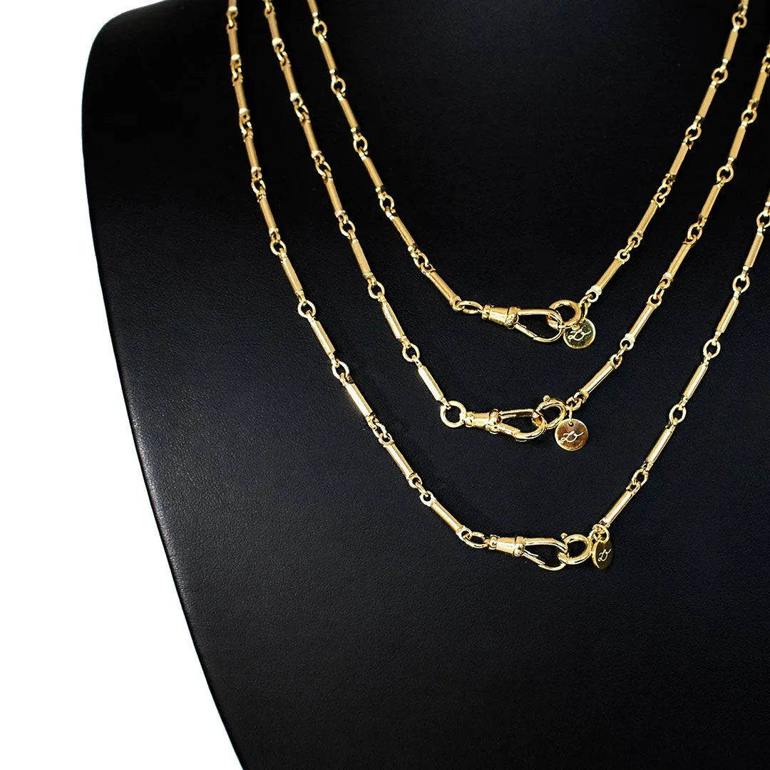 Lawson Dahl 18K Yellow Gold Plated Bondi Necklace Croghans