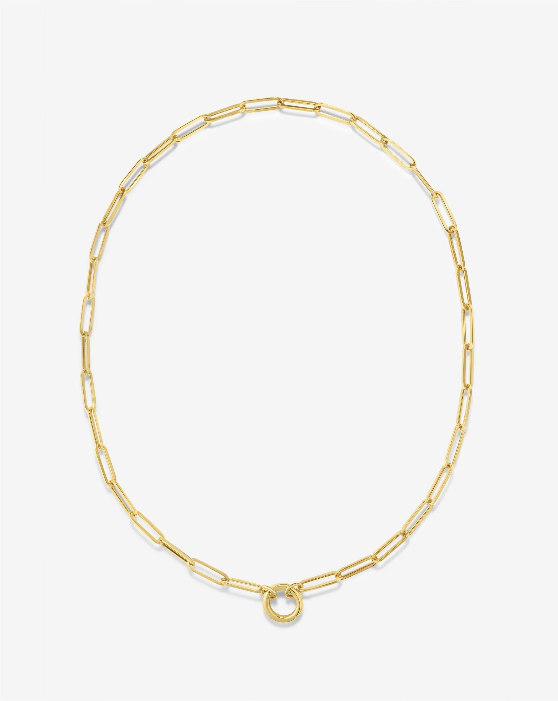 Long Clique Chain Necklace Ring Concierge