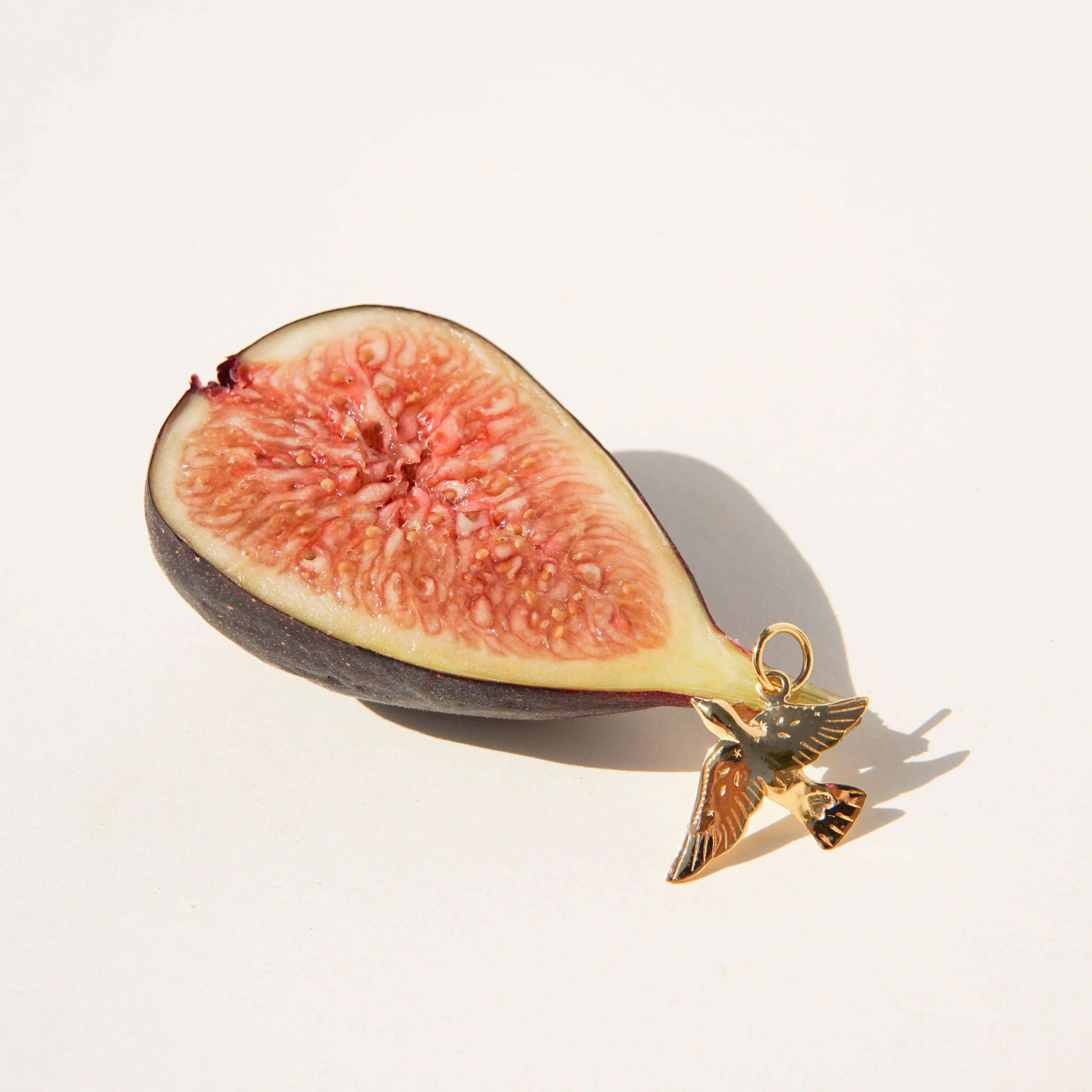 Lucky Swallow Necklace Gold Plated Wildthings Collectables