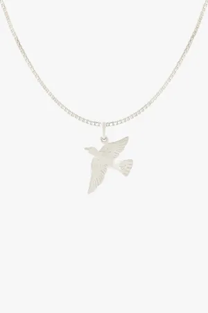 Lucky Swallow Necklace Silver Wildthings Collectables