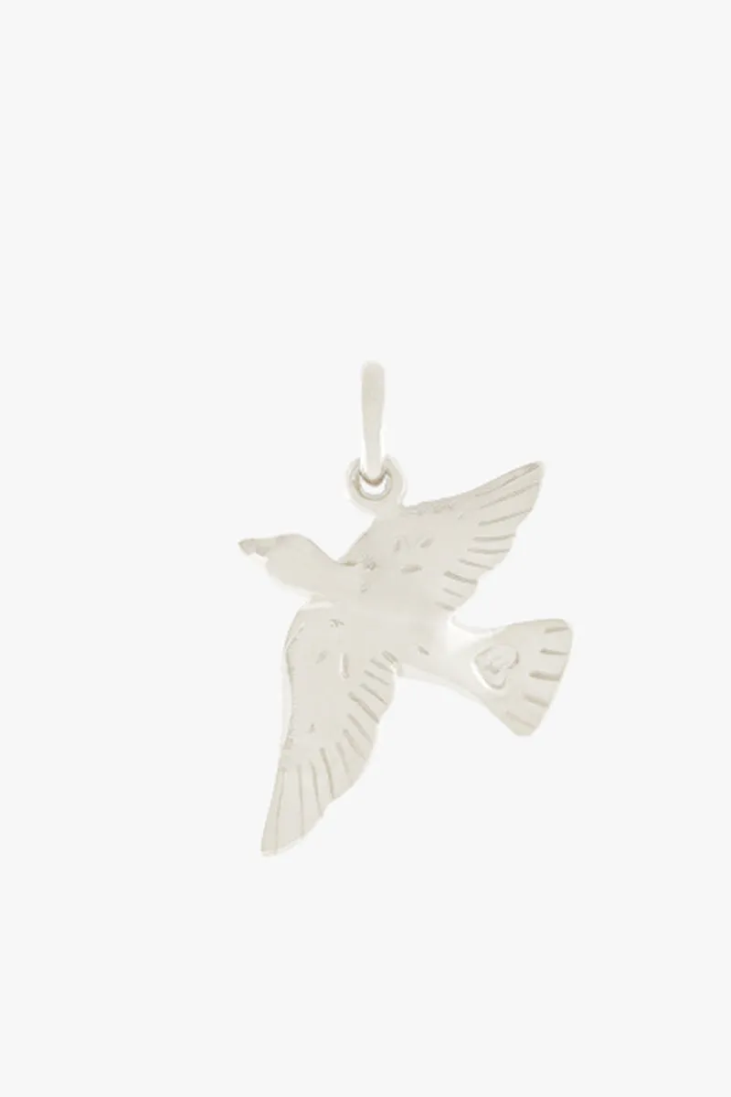 Lucky Swallow Necklace Silver Wildthings Collectables