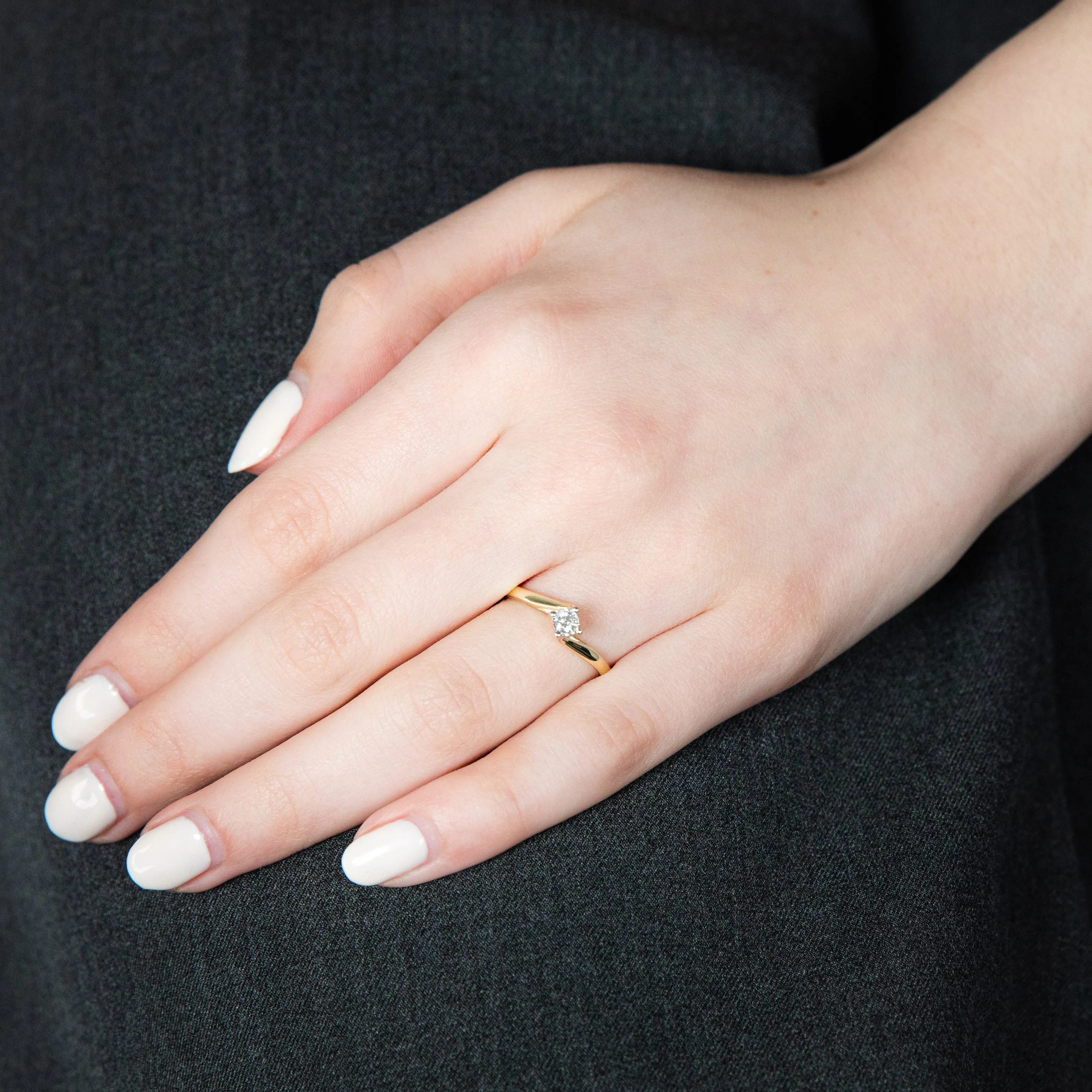 Luminesce Lab Grown Diamond Engagement Ring in 9ct Yellow Gold Shiels