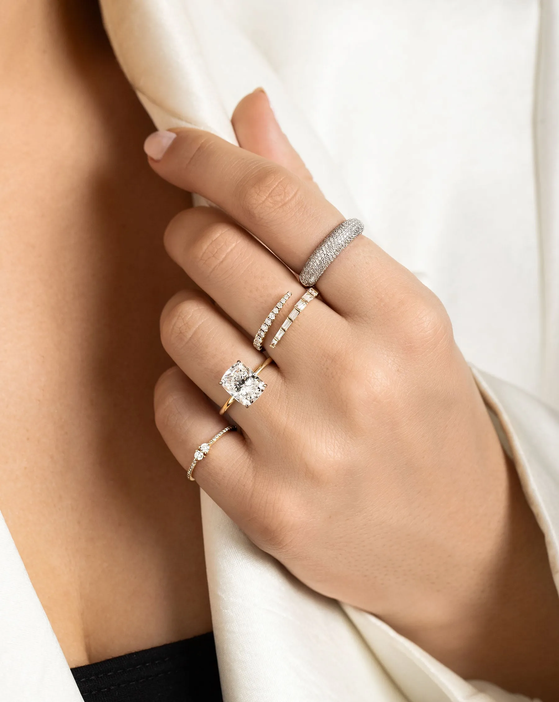 Luxe Open Diamond Wrap Ring Ring Concierge