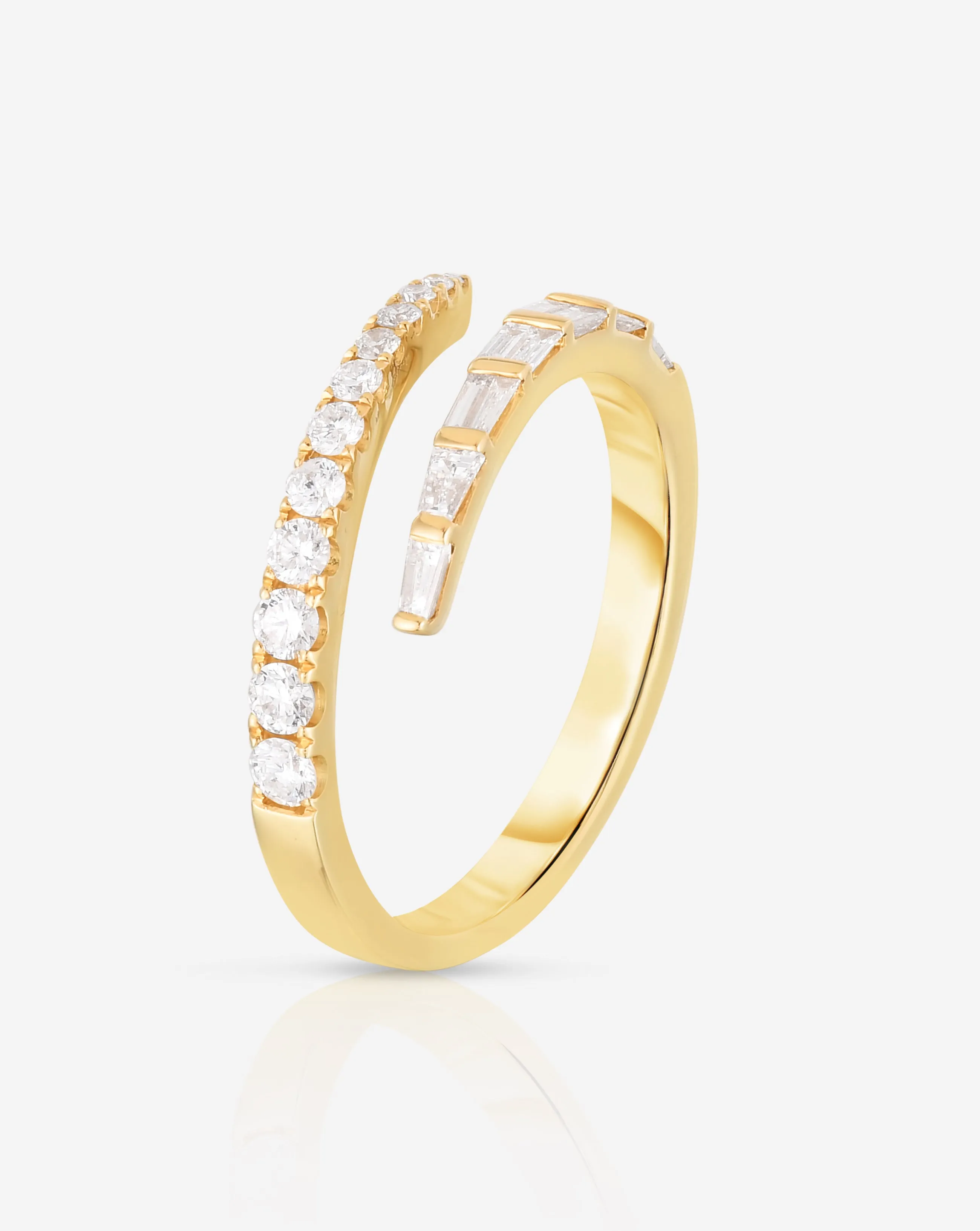 Luxe Open Diamond Wrap Ring Ring Concierge