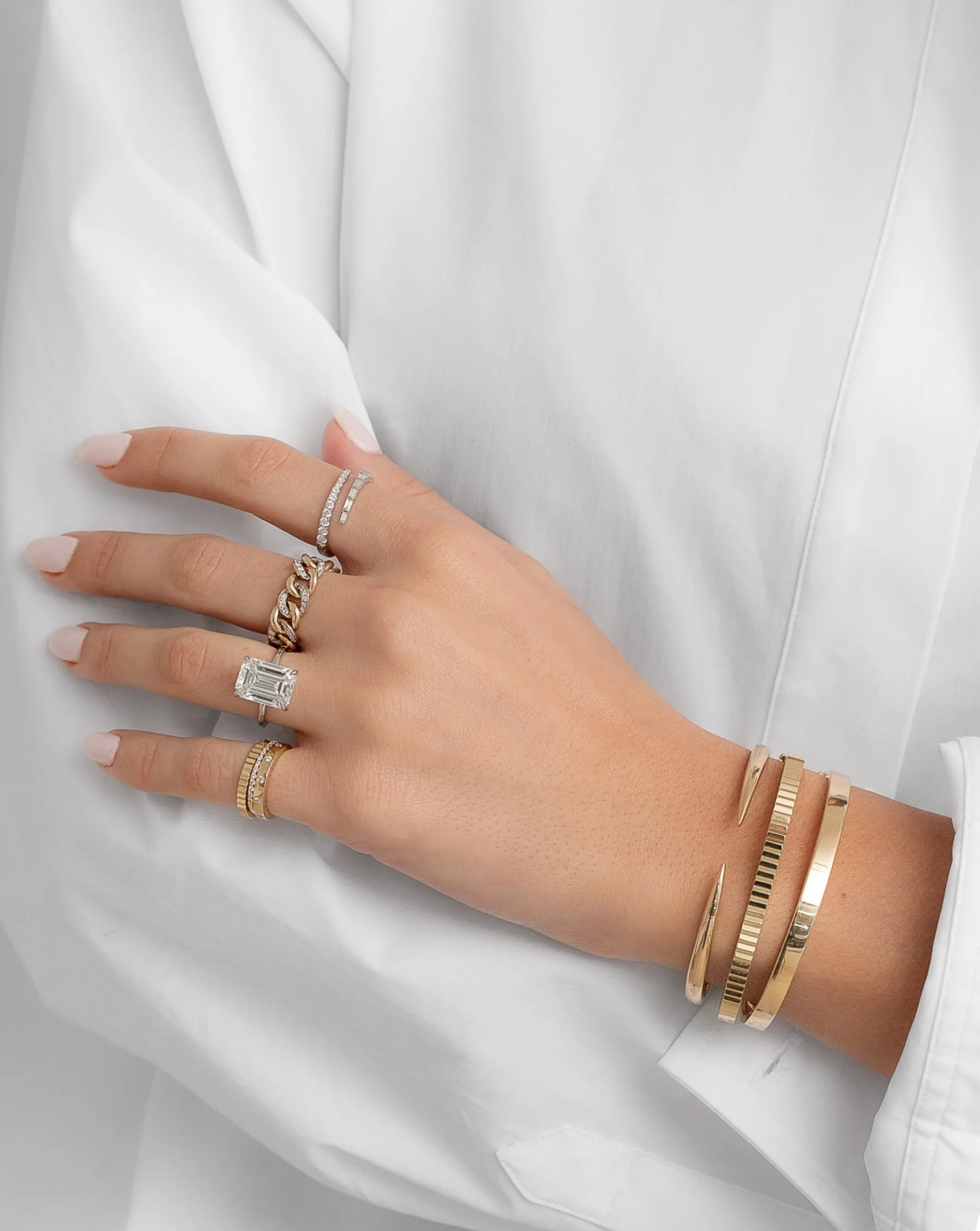 Luxe Open Diamond Wrap Ring Ring Concierge