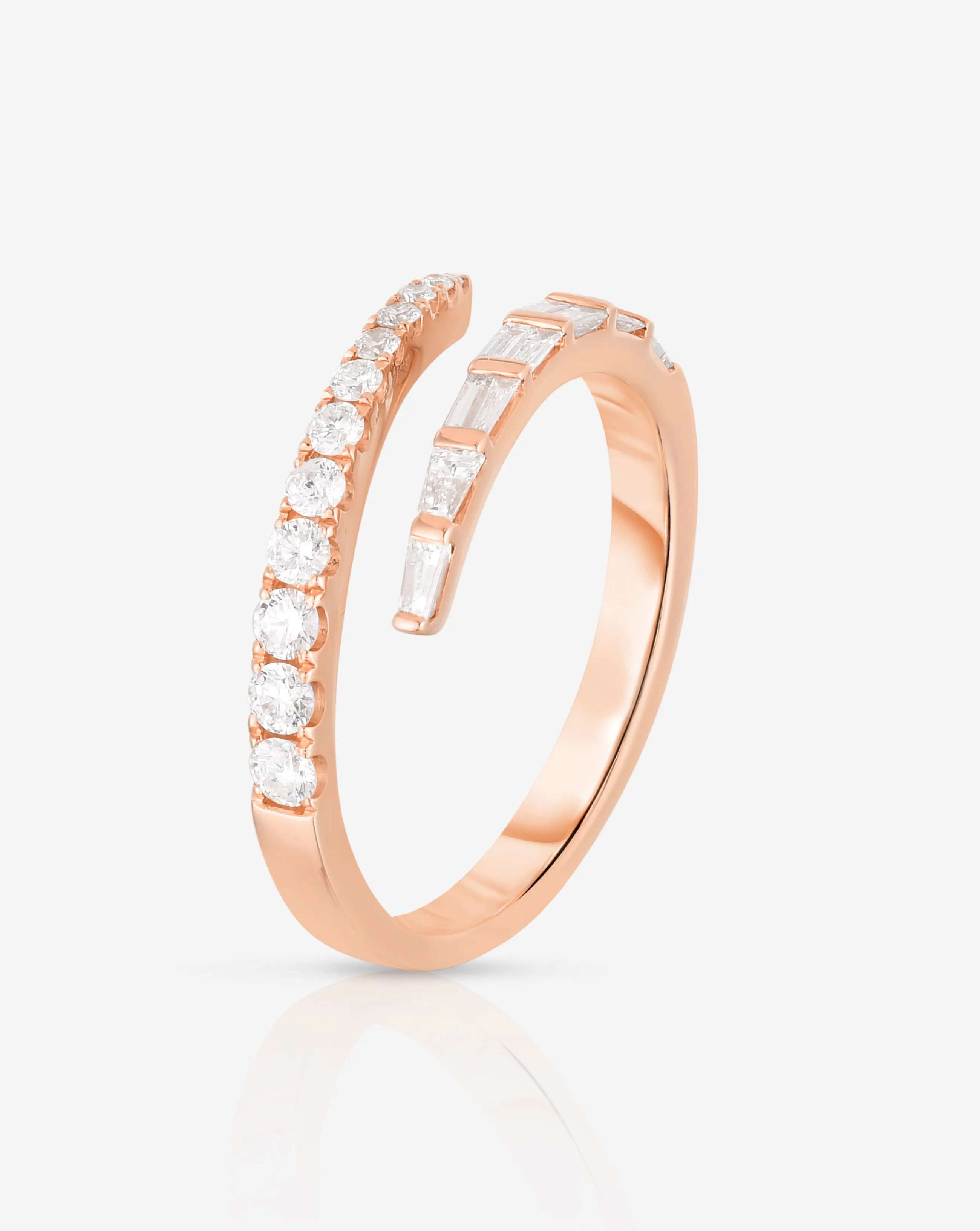 Luxe Open Diamond Wrap Ring Ring Concierge