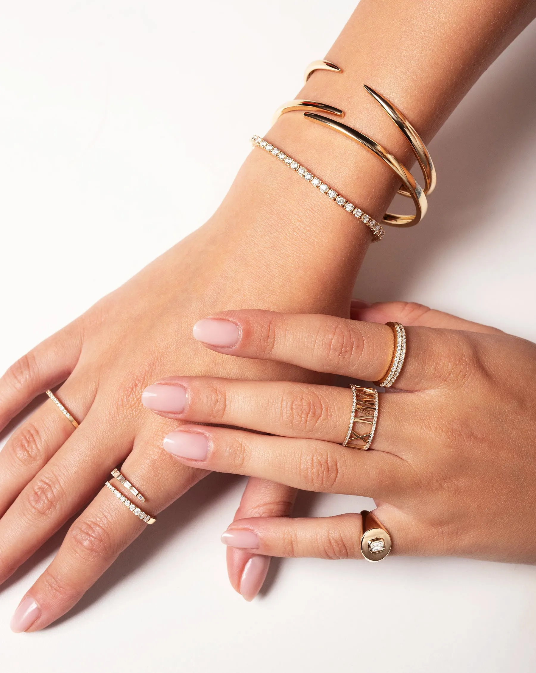 Luxe Open Diamond Wrap Ring Ring Concierge
