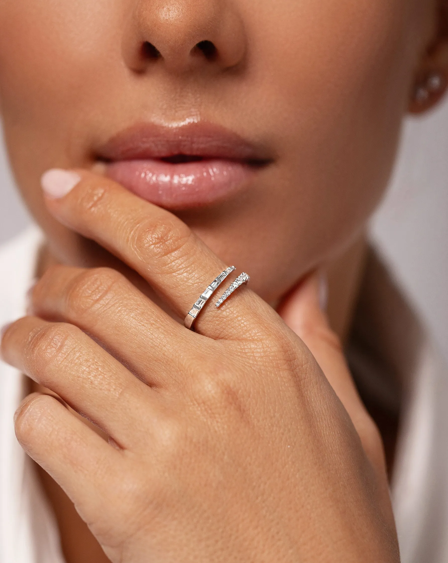 Luxe Open Diamond Wrap Ring Ring Concierge