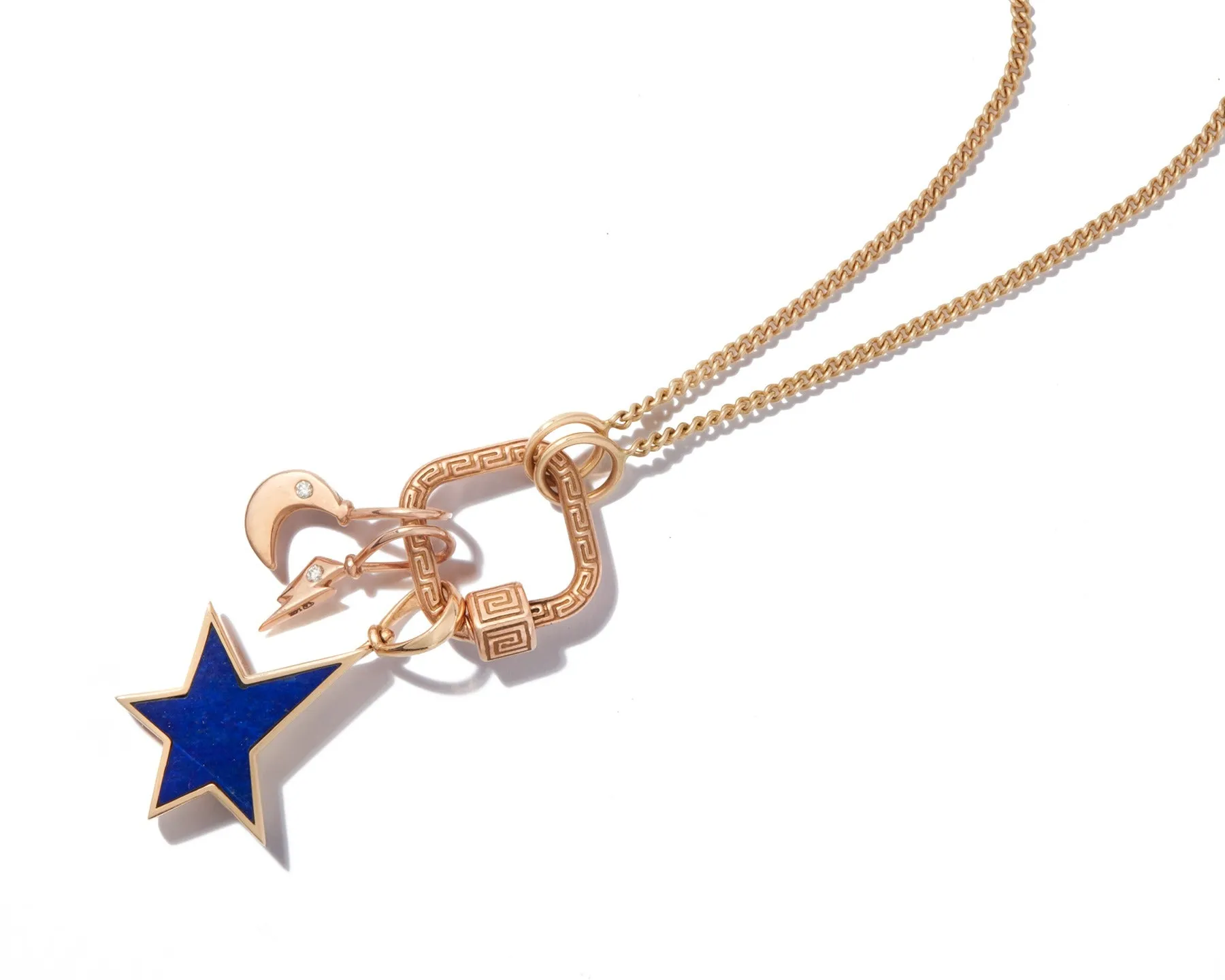 Marla Aaron 14K Gold Fine Curb Chain Necklace Croghans