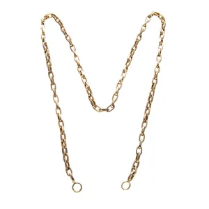 Marla Aaron 14K Yellow Gold Biker Chain Necklace Croghans