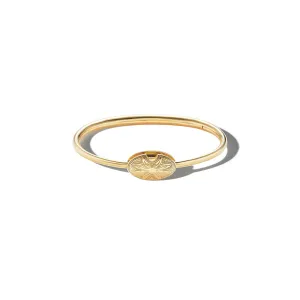 Marla Aaron 18K Yellow Gold Oval Musgrave Bracelet