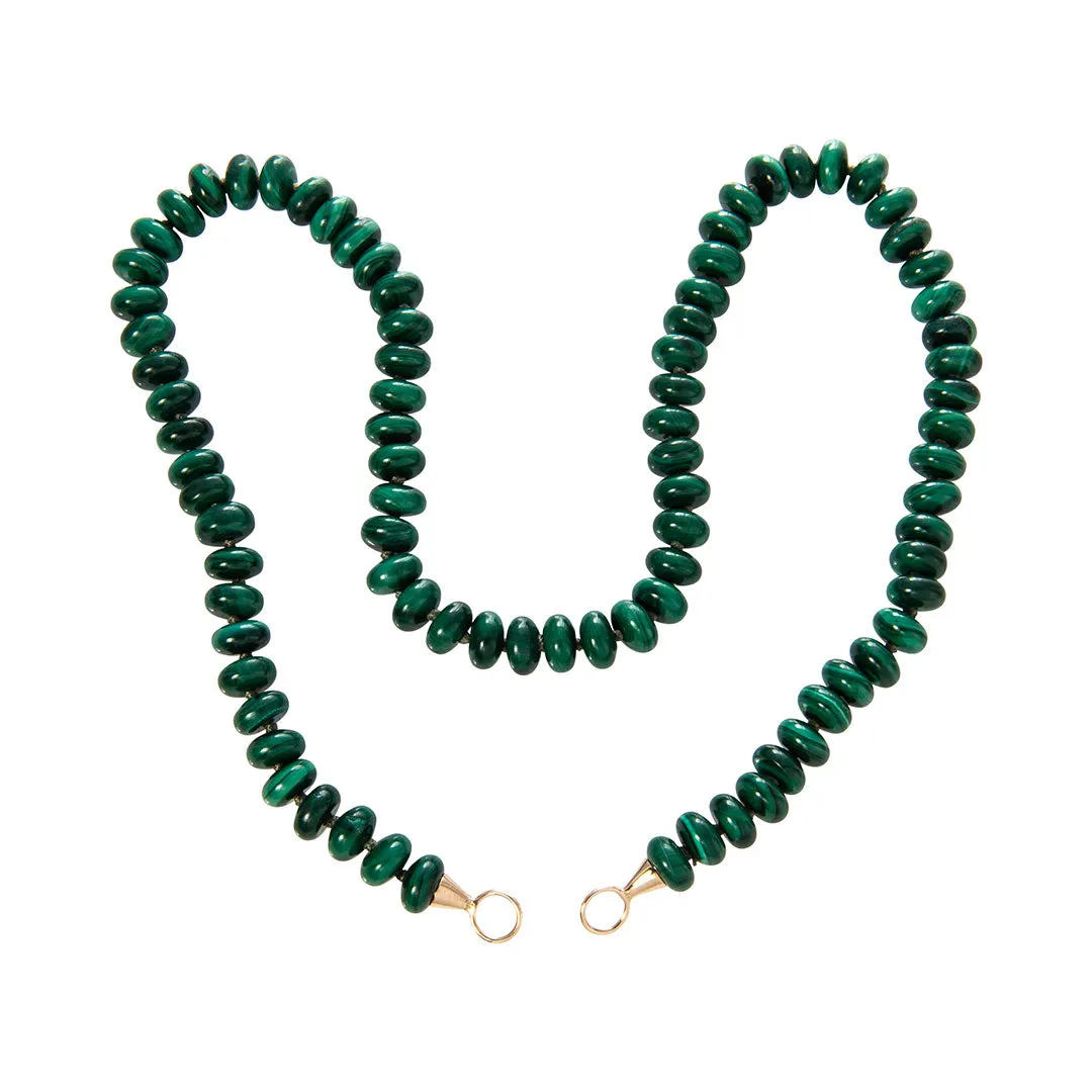 Marla Aaron Malachite Rondelle Strand Croghans