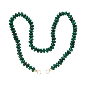 Marla Aaron Malachite Rondelle Strand Croghans