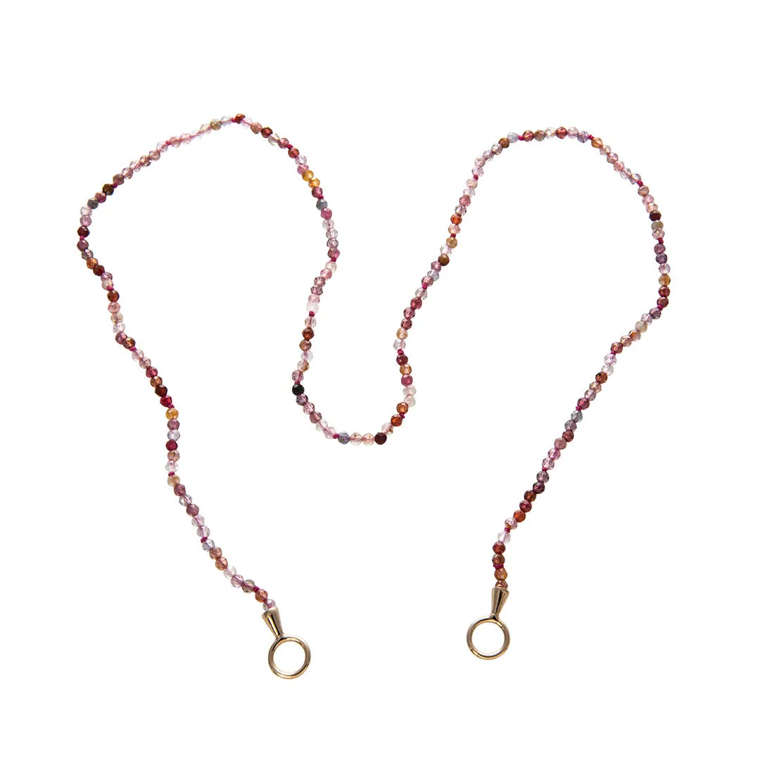 Marla Aaron Pink Spinel Itty Bitty Strand 16 Croghans