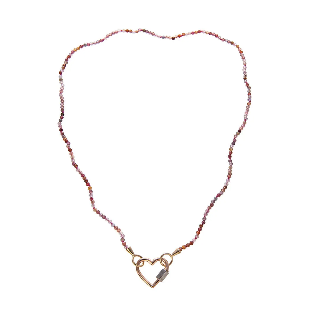 Marla Aaron Pink Spinel Itty Bitty Strand 16 Croghans