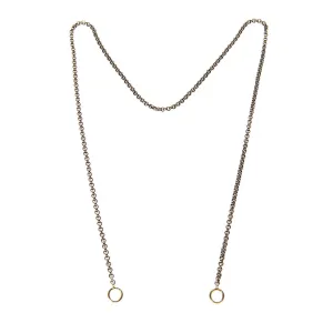 Marla Aaron Silver Rolo Chain Necklace Croghans