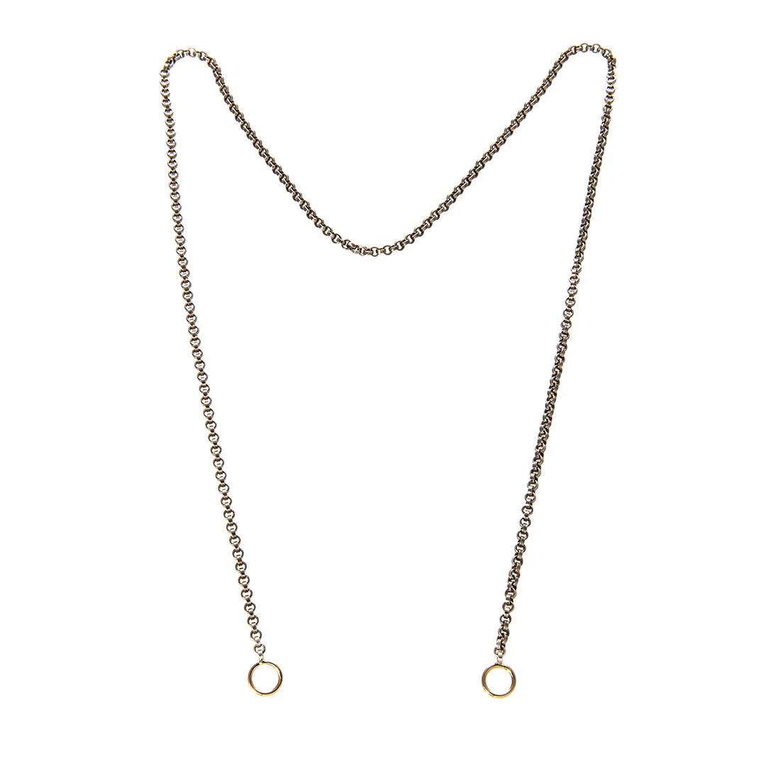 Marla Aaron Silver Rolo Chain Necklace Croghans