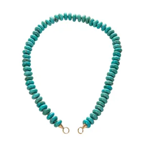 Marla Aaron Turquoise Rondelle Strand Croghans