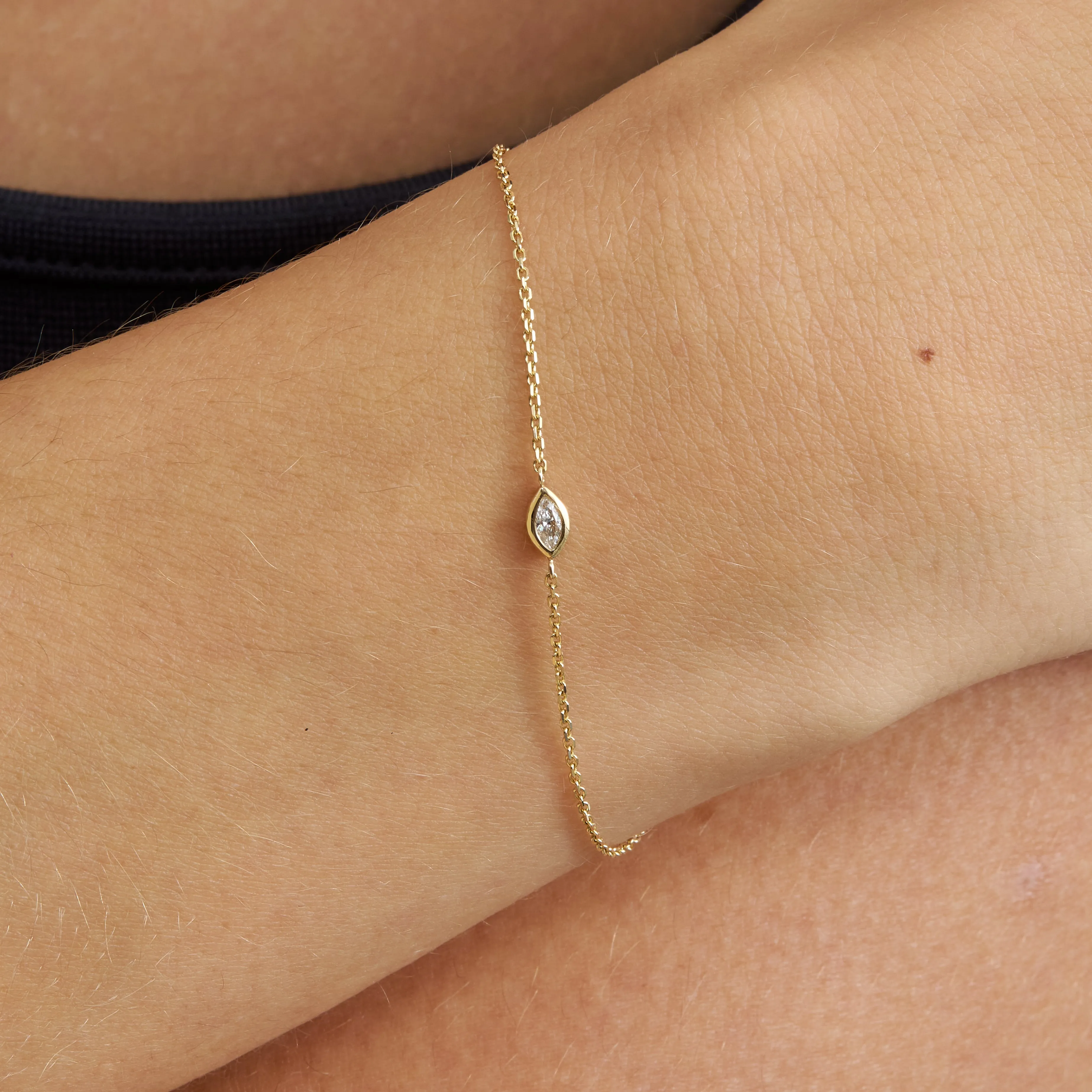 Marquise Diamond Bracelet, Maisie SARAHELISE