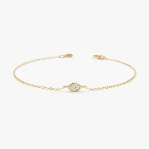 Marquise Diamond Bracelet, Maisie SARAHELISE