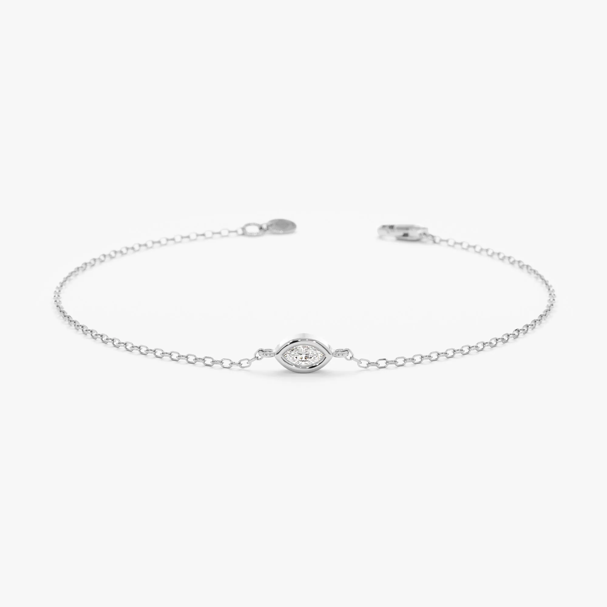Marquise Diamond Bracelet, Maisie SARAHELISE