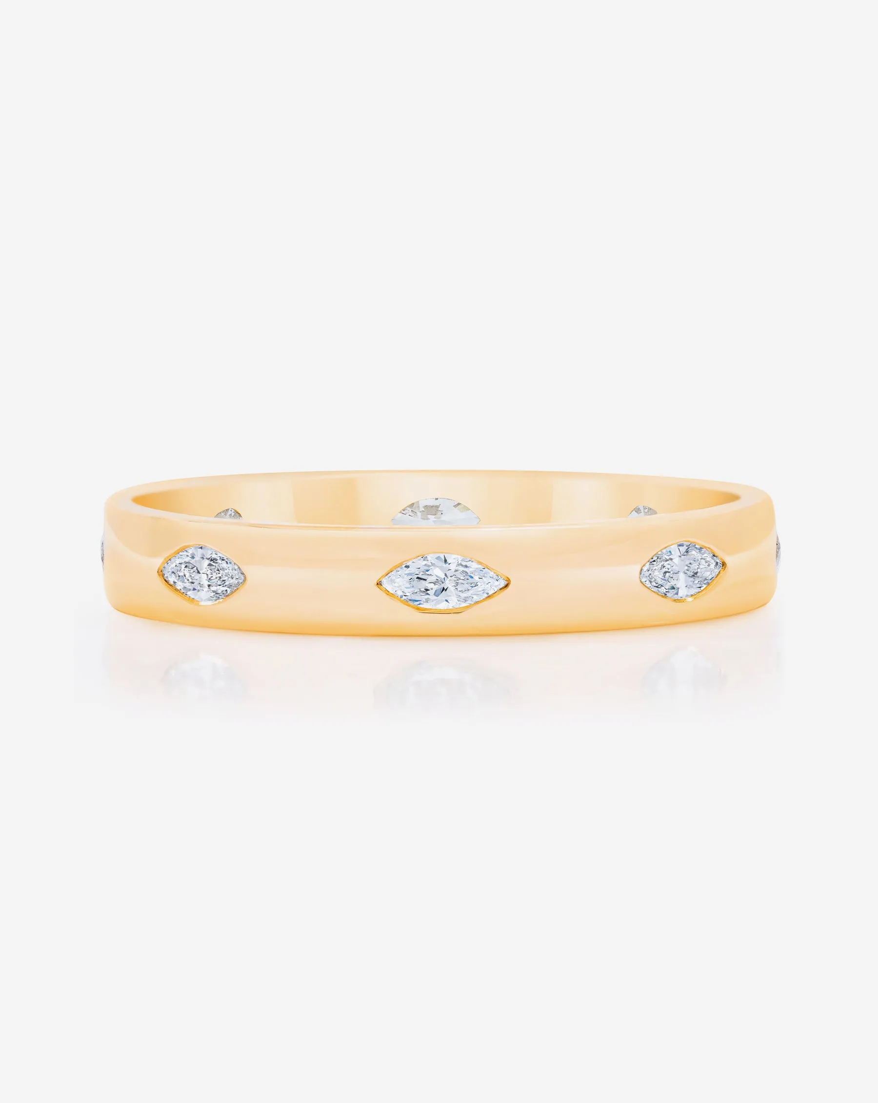 Marquise Luxe Inlay Eternity Band Ring Concierge