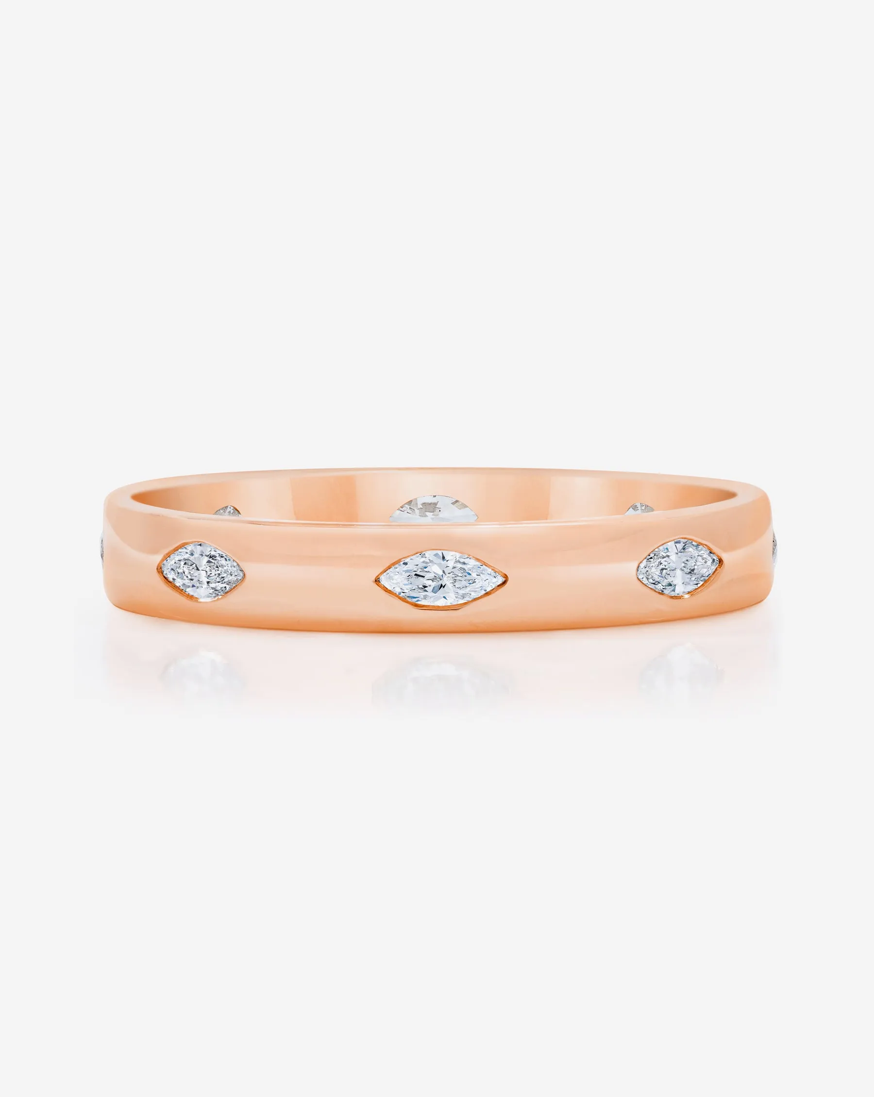 Marquise Luxe Inlay Eternity Band Ring Concierge