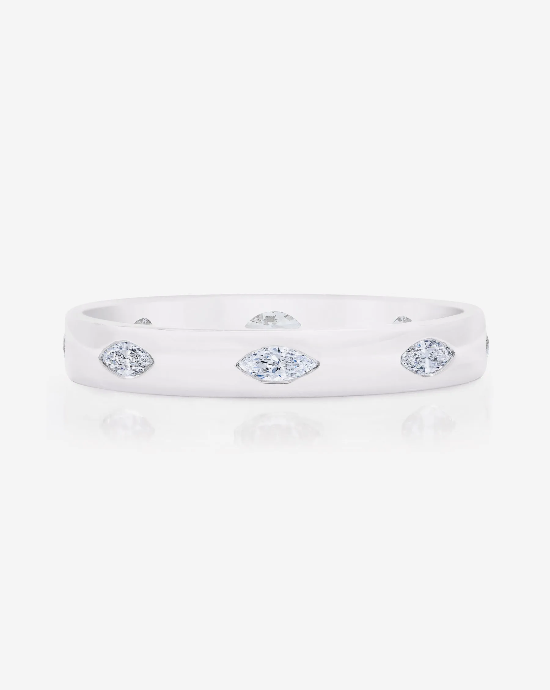 Marquise Luxe Inlay Eternity Band Ring Concierge