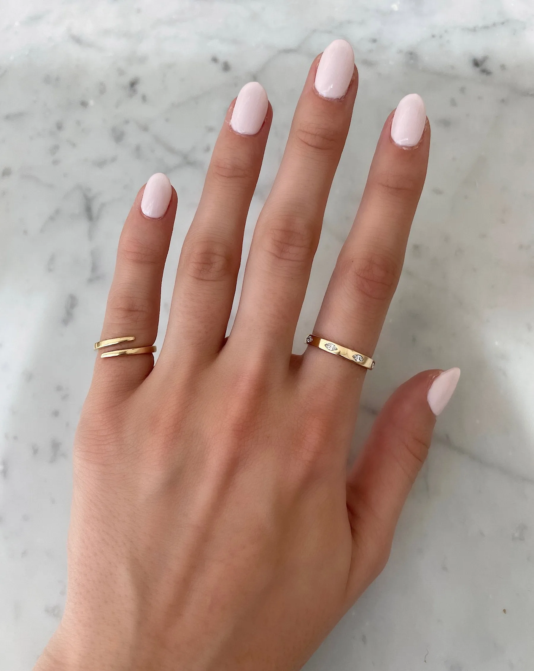 Marquise Luxe Inlay Eternity Band Ring Concierge