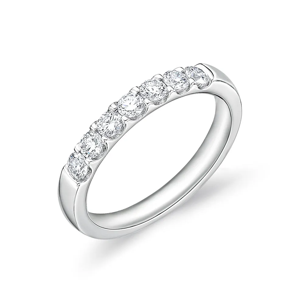 Memoire 18ct White Gold 1/2 Carat Diamond Odessa Eternity Ring Shiels