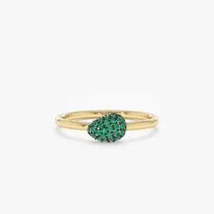 Mini Dome Stackable Ring, Uzma SARAHELISE