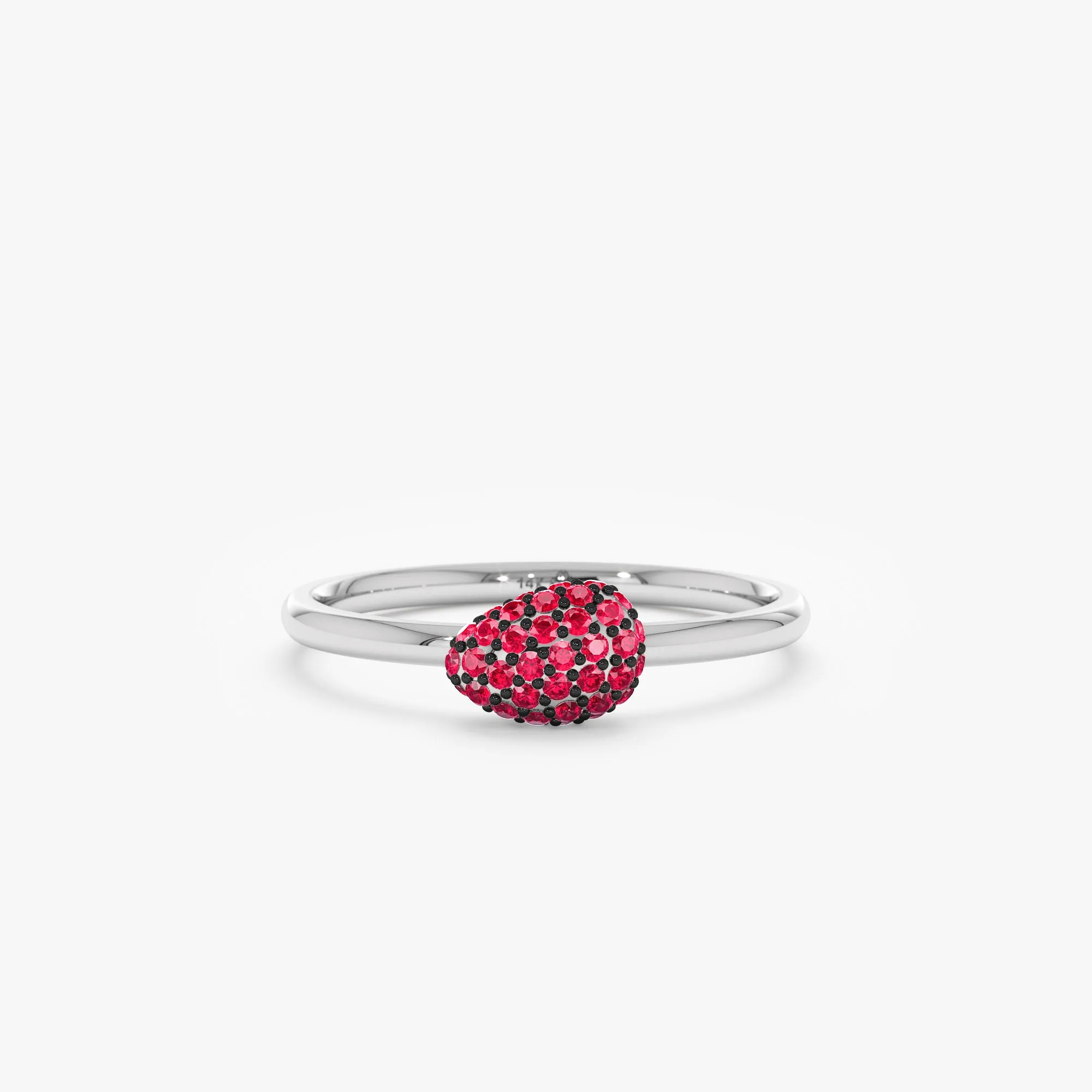 Mini Dome Stackable Ring, Uzma SARAHELISE