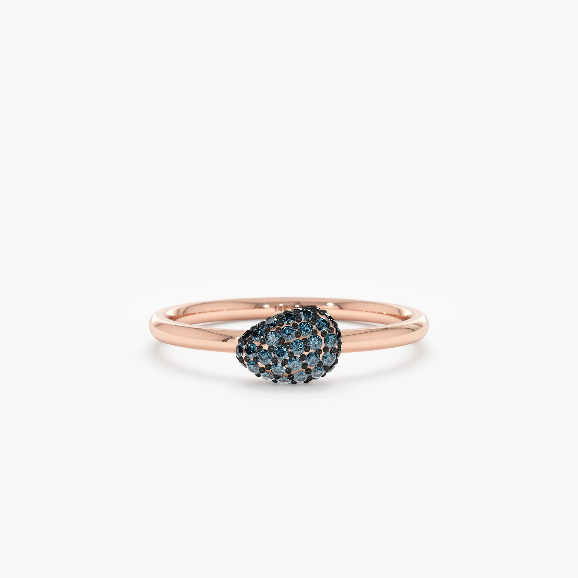 Mini Dome Stackable Ring, Uzma SARAHELISE