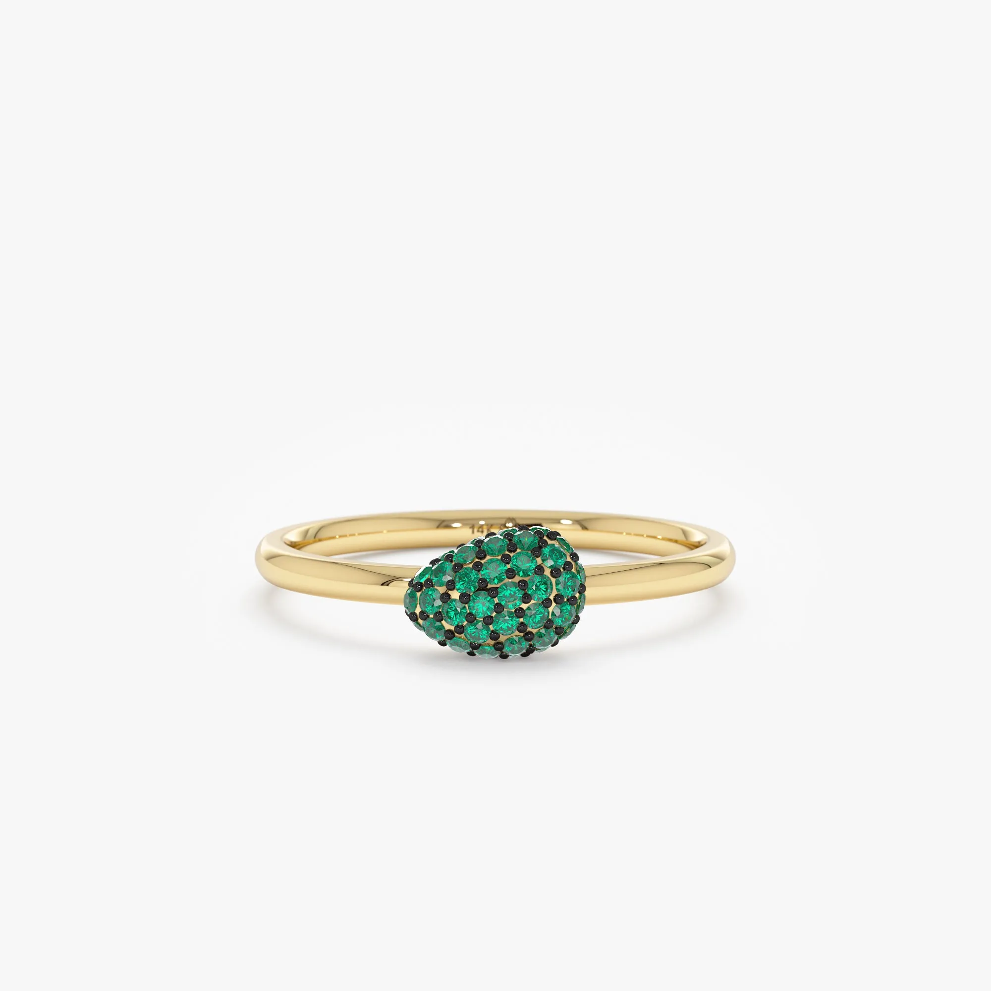 Mini Dome Stackable Ring, Uzma SARAHELISE
