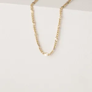 Mixed Chain Link Necklace, Gloria SARAHELISE