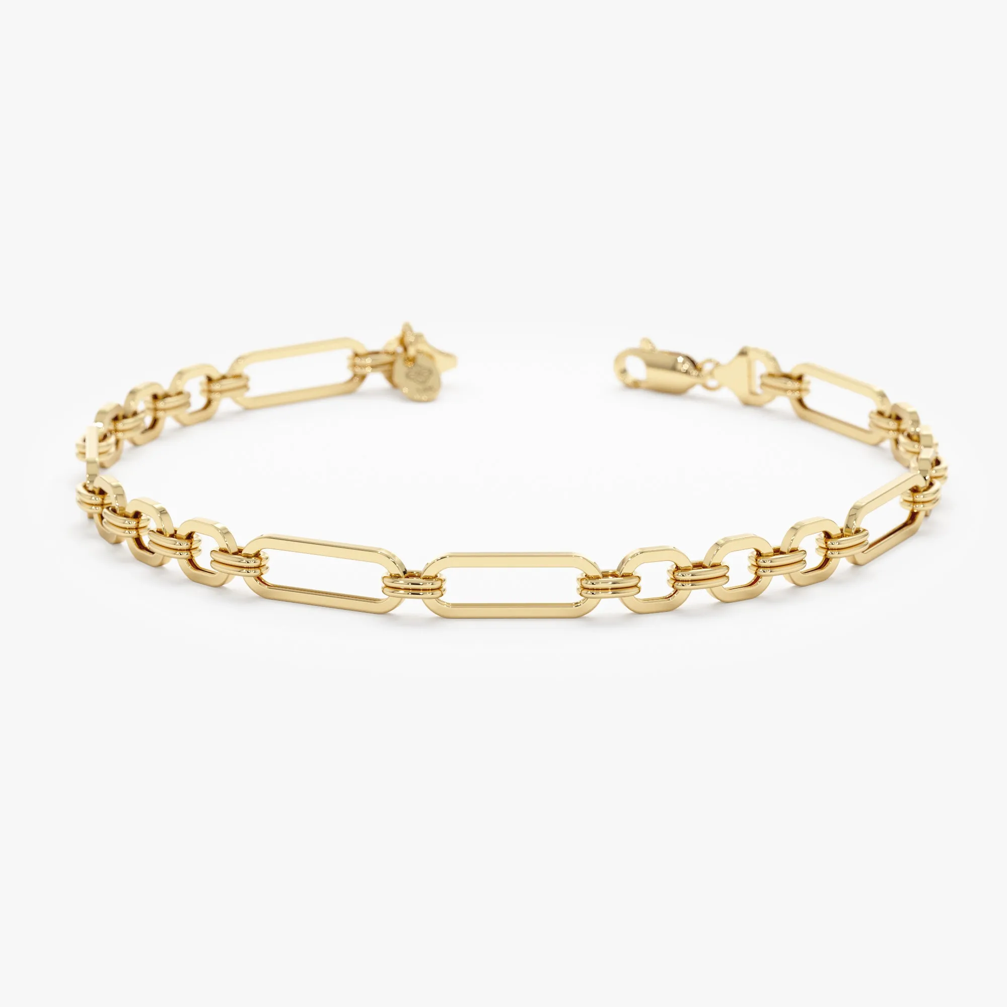 Mixed Link Bracelet, Isolde SARAHELISE