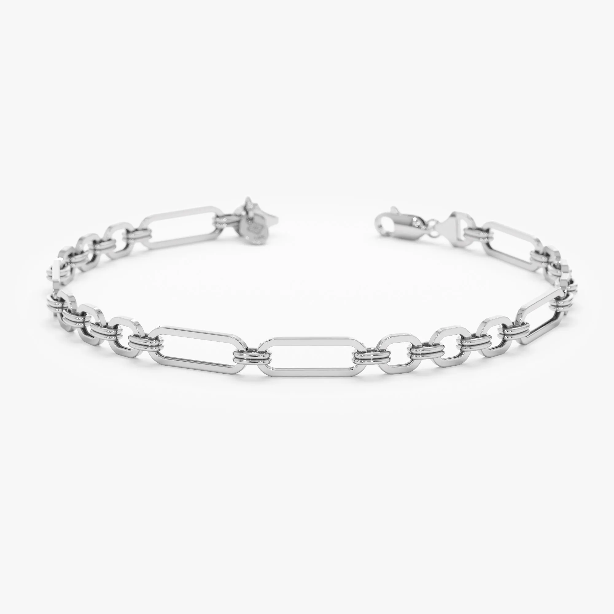 Mixed Link Bracelet, Isolde SARAHELISE