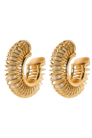 Mola Hoop Earrings