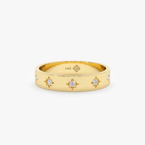Multi Diamond Starburst Band, Estelle SARAHELISE