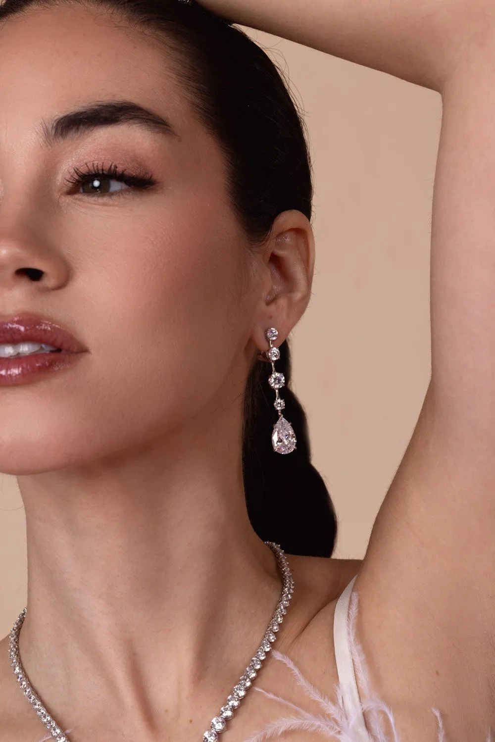 Multi Shape Drop Earrings