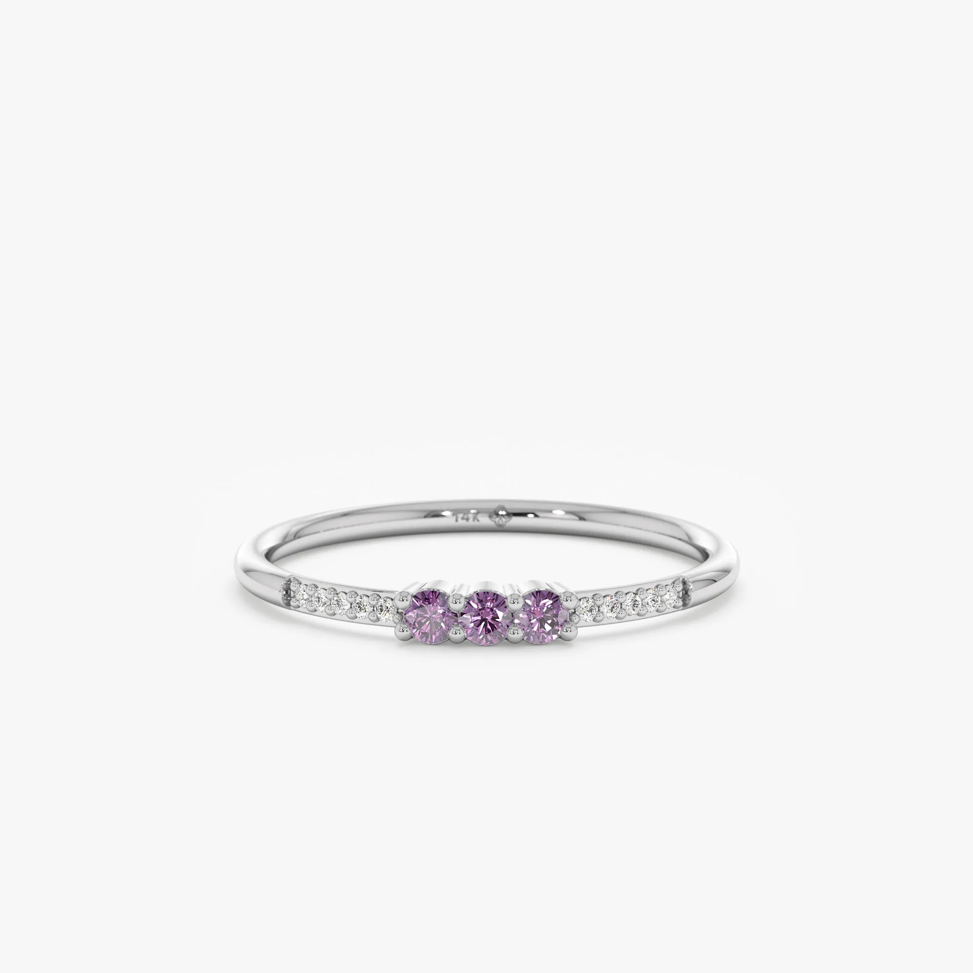 Natural Amethyst and Diamond Ring, Jamie SARAHELISE