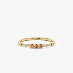 Natural Citrine and Diamond Ring, Jamie SARAHELISE