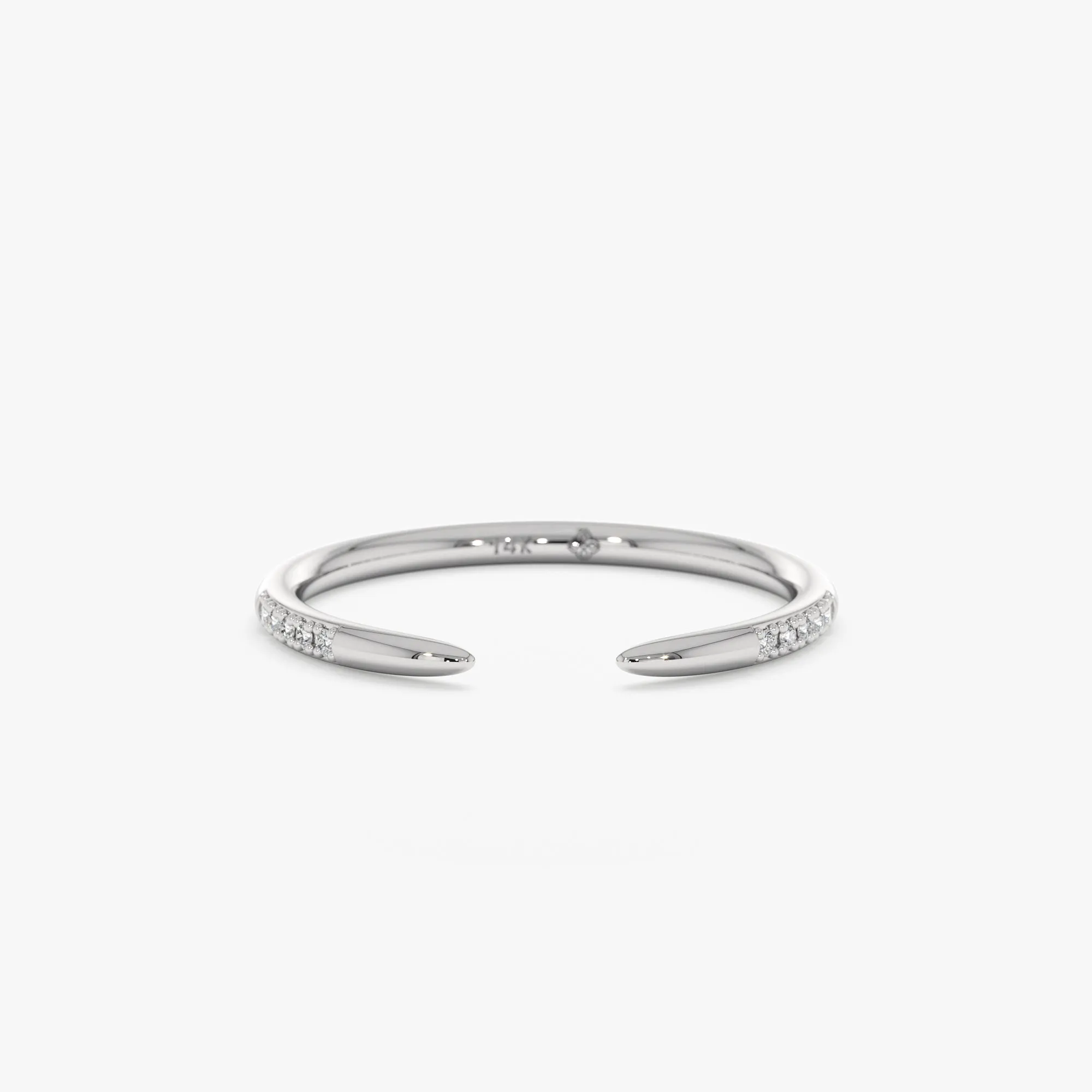 Natural Diamond Claw Ring, Alma SARAHELISE