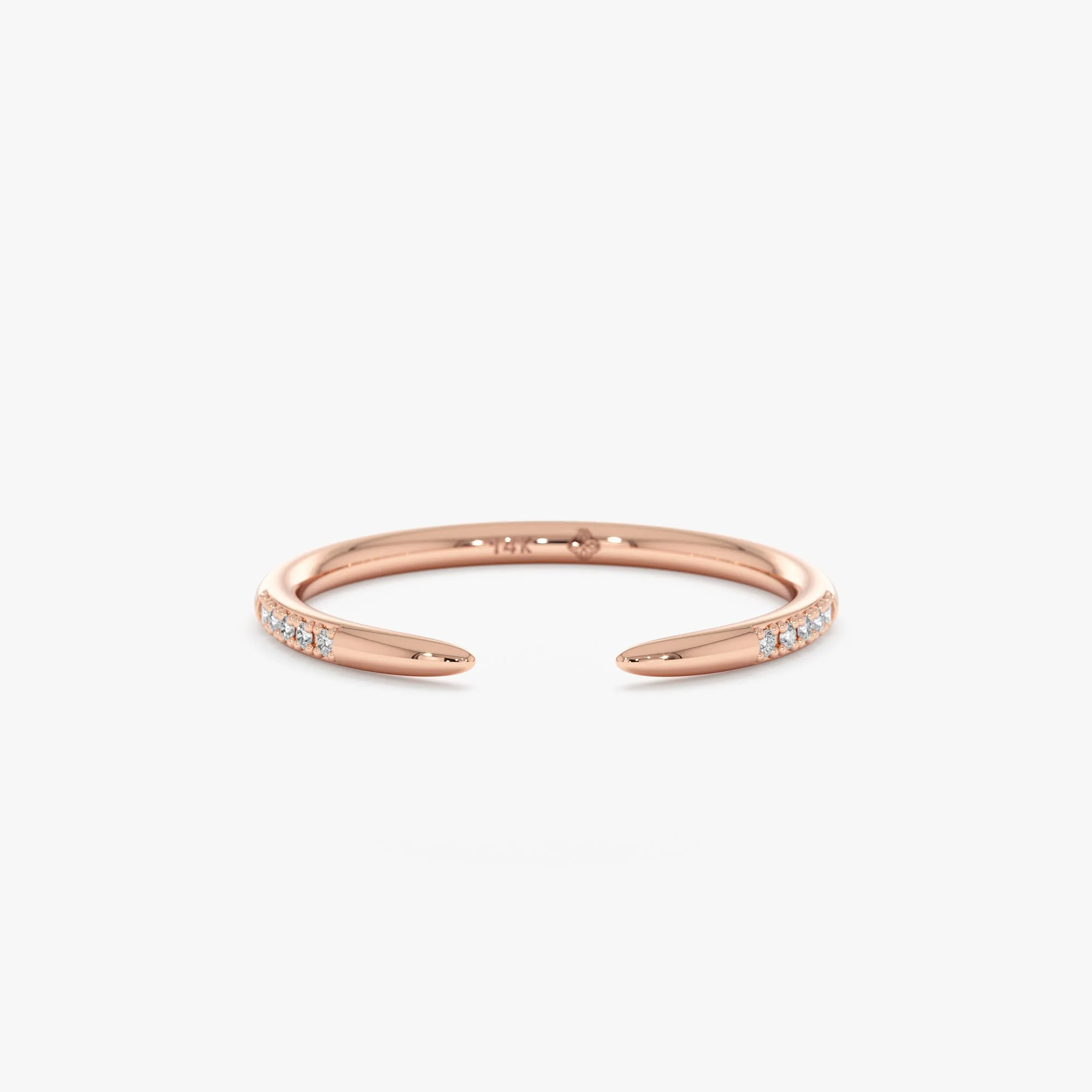 Natural Diamond Claw Ring, Alma SARAHELISE